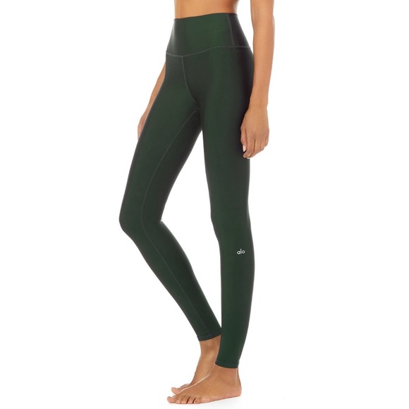 Alo Yoga Moto Leggings Green